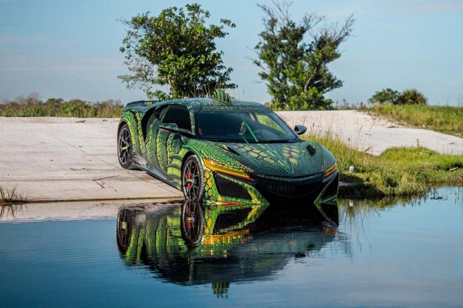  Acura NSX by MetroWrapz 2019 года  (фото 15 из 15)